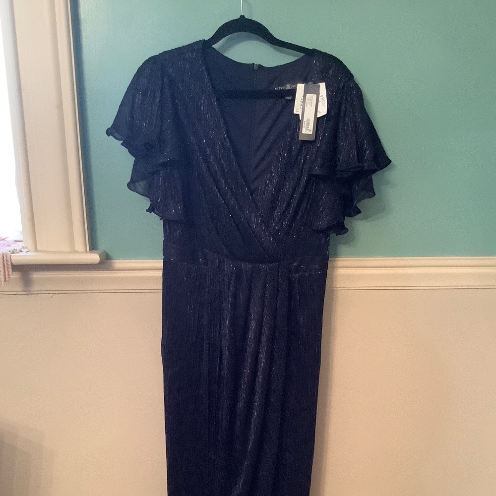 Betsy and Adams Navy Blue Dress